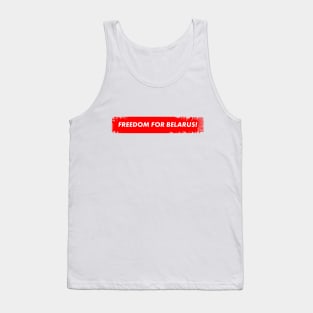 Freedom for Belarus Tank Top